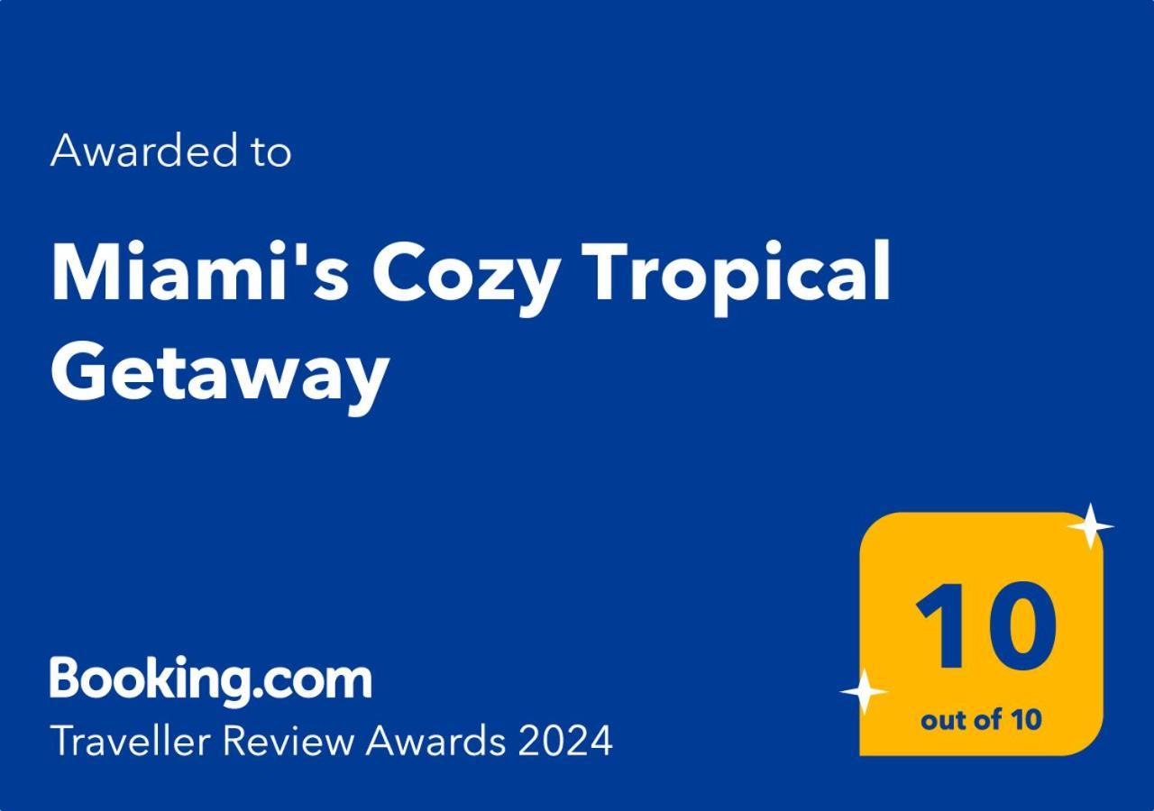 Miami'S Cozy Tropical Getaway 빌라 외부 사진